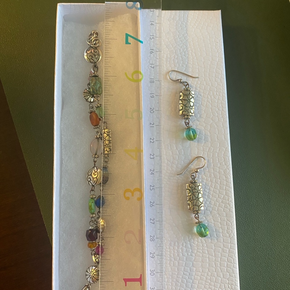 Brighton earrings and bracelet